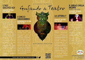 Volantino A5   Rassegna Teatrale   Gufando a Teatro